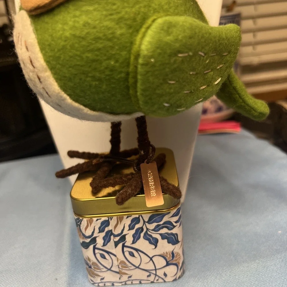 Target Felt CAMPER Bird 2016 Green Featherly Friends Fall Christmas Wondershop